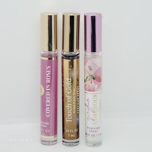 x 3 Bath & Body Works Covered in Roses + Touch of Gold + Gingham Gorgeous BN